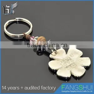 Wholesale Fashionable Metal Snowflake Keychain Cheap for Sale thumbnail-4
