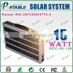 18.5% Efficiency 15w Solar Panel System Competitive Price thumbnail-3