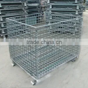 ROAD Folding Wire Mesh Cage Storage Foldable Steel Container thumbnail-1