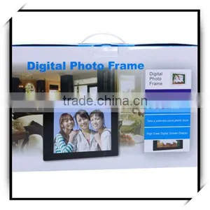 10.4" Wide Screen Ratent LCD Large Size Digital Photo Frame White thumbnail-2