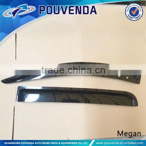 Car Rain Guard Vent Window Visor Rain Shield For Mitsubishi Triton 2015 Weather Shield 4X4 Auto Accessories thumbnail-1