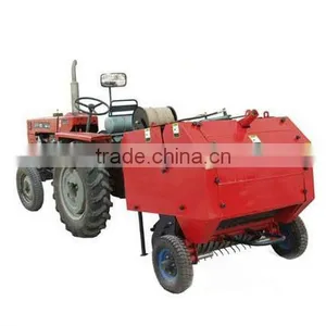 Factory Offer Compact Round Bundle Machine With Tractor thumbnail-1
