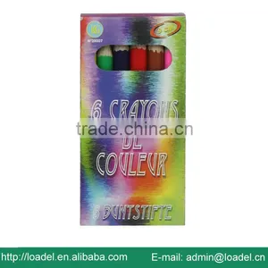 Full Color 3.5" 6pcs Round Paint Pencil Drawing thumbnail-4