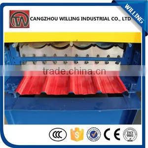 Corrugated Roll Forming MachinePrice Roofing Sheet Making Machine With Best Price thumbnail-1