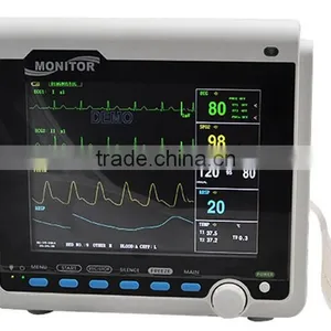 ECG, NIBP, SPO2, PR Multi Parameter Veterinary Patient Monitor for Vet Pet Rechargeable Battery With Thermal Recorder thumbnail-2