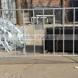 Wholsale Metal Galvanized Metal Barrier Modular Crowd Control Barrier thumbnail-3