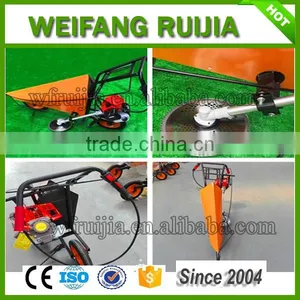 Shandong Hand Push Gasoline Mini Soybean Harvester, Soybean Cutter thumbnail-4