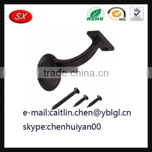 Professional Customized Anode Black Steel Handrail Brackets thumbnail-4