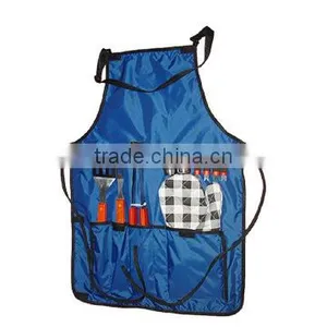 2017 Promotional Kitchen Newly BBQ Pattern Apron With Many Tool Pockets thumbnail-2