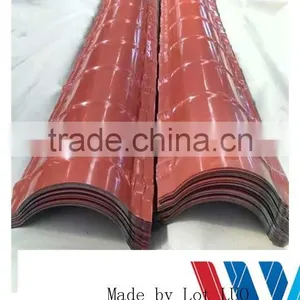 Color Coated Steel Roofing Ridge Sheet/Color Steel Sheet Roof Ridge Tile/ Color Steel Roof Ridge Tile thumbnail-3