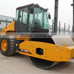 Cheapest Price Hydraulic Single Drum Vibratory Compactor XS142J thumbnail-1