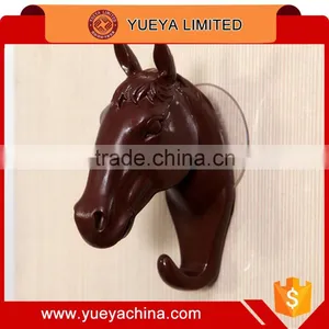 3D Horse Head Shapedsuction Cup Hook-coffee thumbnail-1