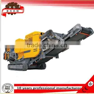 Mobile Cone Crushing Station for Crushing Vaious Mines and Rocks,AH-200-H Factory Sale thumbnail-1