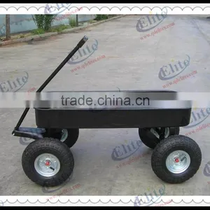Folding Hand Push Cart for Garden Made in Qingdao thumbnail-1
