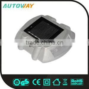 6LED Aluminum Solar Reflective Road Stud thumbnail-1