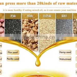 Screw Black Seed Oil Press Making Machine Rapaseed Oil Making Machine thumbnail-4