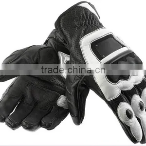 Reliable Manufacturer Custom Made Biker Leather Racing Gloves thumbnail-1