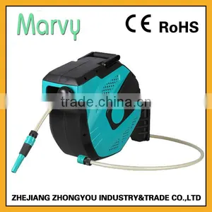 2016 New Product 25m 1/2 Inch PVC Automatic Retractable Hose Reel thumbnail-1