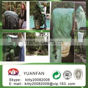 UV Treated Polypropylene Nonwoven Tree Cover / Plant Growing Bag / Nonwoven Agriculture Plant Cover/flower Cover thumbnail-1