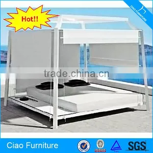 Luxury Bed Outdoor Aluminum Leisure Sun Bed thumbnail-1