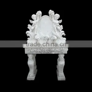 Attractive Deft Design White Marble Wash Basin thumbnail-1