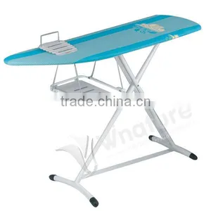 Mesh Folding Ironing Board With Cloth Rack thumbnail-1