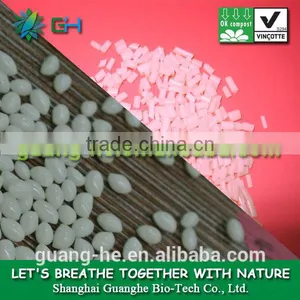 100% Biodegradable & Compostable Plastic Raw Material Pla Granule GH401 for Injection Grade Food Grade thumbnail-1