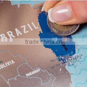 Scratchable Off World Map Large Places I've Been World Travel Map Great Scratchable World Map Gift For Any Traveller AMA-11 thumbnail-4
