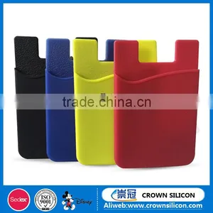 Promotional Gift Smart Wallet Mobile Card Holder /silicone Mobile Phone Card Holder/mobile Phone Sticker Silicone Stand Card thumbnail-1
