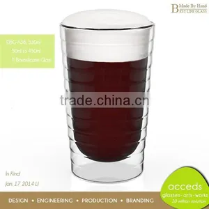 High Quality Pyrex Glass Cafe Cup thumbnail-4