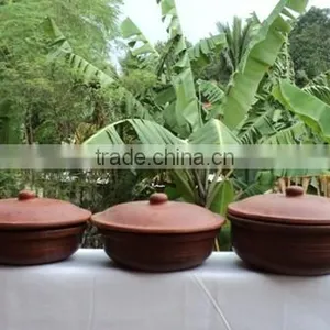 Terracotta Curry Bowl Without Handle thumbnail-1