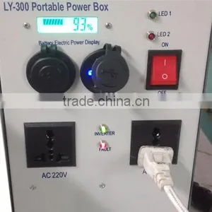 600w Portable Lithium Battery Backup Power Box thumbnail-2