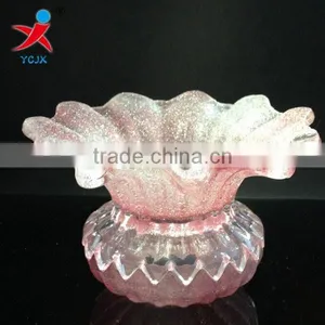 Manufacturers Wholesale Floriated Droplight Glass Lampshade/creative Desk Lamp Transparent Glass Lamp Shade/light Fittings Chimn thumbnail-1