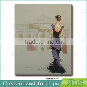 Modern Elegant Lady Art Painting thumbnail-3