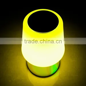 Portable Smart LED Bluetooth Light Speaker With Colorful Lamp thumbnail-4