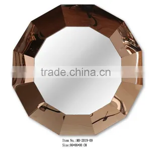 MH-2019-09 Stainless Steel Modern Decorative Mirror thumbnail-2