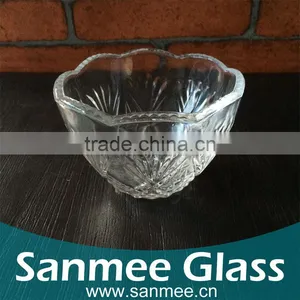 Small Pentagram Pattern Candle Holder Glass for Sale thumbnail-1