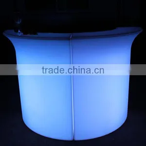 2014 Hot Sale LED Corner Bar Table, LED Bar Counter, Led Glowing Table thumbnail-2