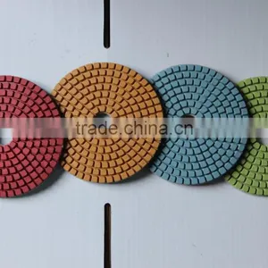 Colourful Diamond Wet Polishing Pad With Water thumbnail-1