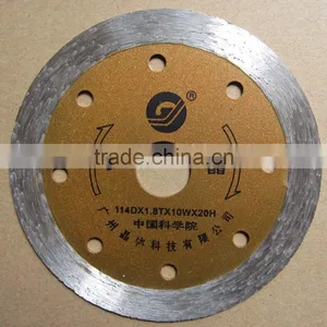 for Stone Cutting 114mm Continous Rim Granite Saw Blade thumbnail-1