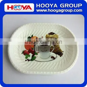 Plastic Dinner Candy Fruit Food Plate /tray thumbnail-1