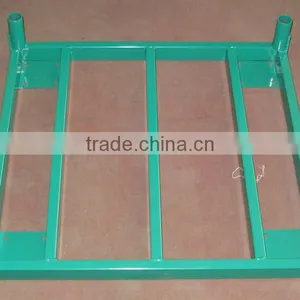 Tool Cart With Carpeted Deck Tray Dolly Pushing Wagon thumbnail-3