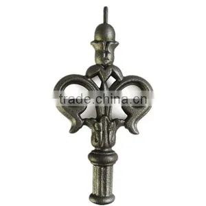 Cast Iron Decorative Star Top Finial for Ornament Fence/gates thumbnail-2