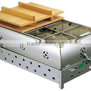 EBM SUS304 Oden Cooker Japanese Style Hotchpotch Pot Original Oden Cooker LPG Gas Type thumbnail-1