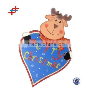 Christmas Decoration Hanging Wooden Board, Movable X'mas Decoration thumbnail-1