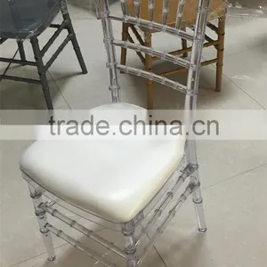 Used Clear Resin Chiavari Chairs Banquet Chairs for Sale thumbnail-5