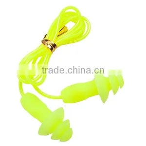Soft Silicone Swim Waterproof Ear Plugs Swimming Pool Accessories Ear Plugs With String thumbnail-2