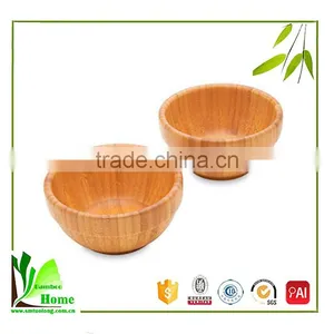 Natural Bamboo Food Bowl thumbnail-3