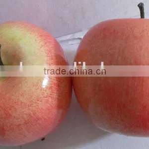 2PCS Big Artificial Weighted Red Apples Faux Fruits Fake Fruits thumbnail-1