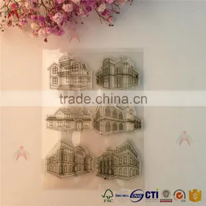 2017 Christmas Decoration of Concrete Gift Plastic Clear Stamp thumbnail-1